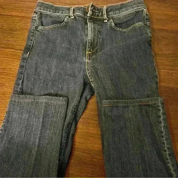 Rag & Bone Heritage Slim Fit High Rise Cigarette Vintage Jean in Dark Paz - Picture 6 of 11